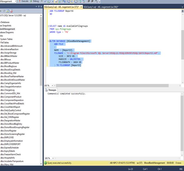 Table Partitioning In SQL Server