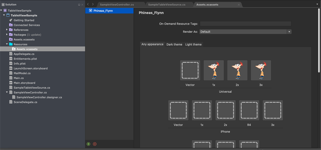 Table View In Xamarin iOS - Part Two?