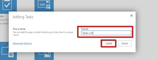 Task List in SharePoint