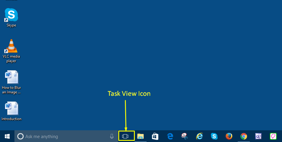Task View in Windows 10