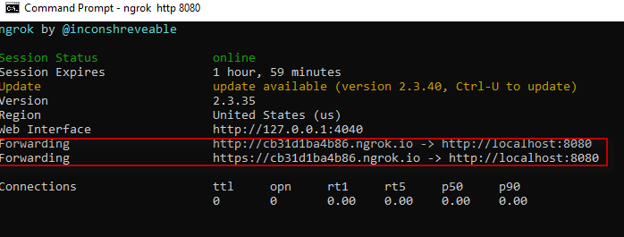 Teams Application Testing With Ngrok