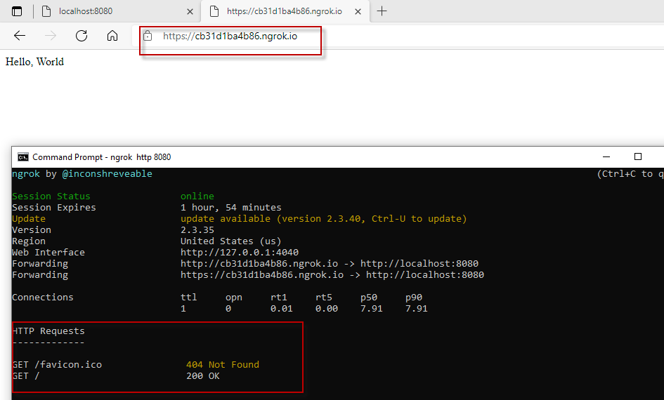 Teams Application Testing With Ngrok