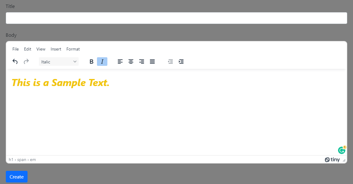 text editor output image