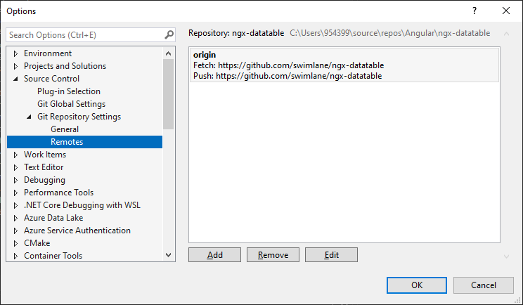 Create a Git Hub Repository from Visual Studio