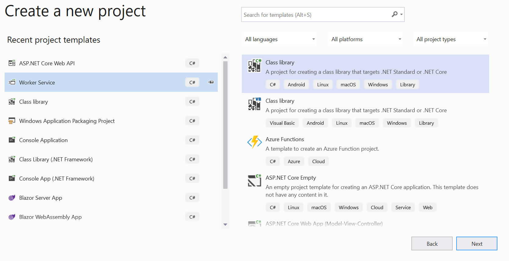 Events And Delegates In Class Library And Worker Service