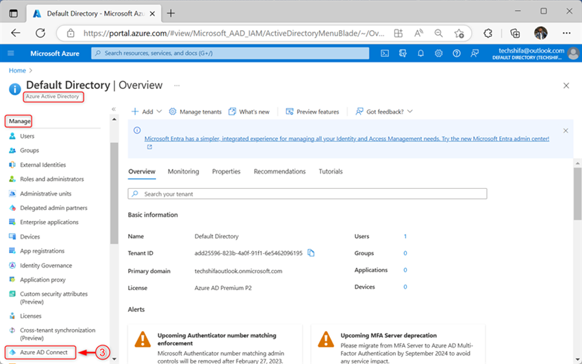 Setup Your Hybrid Environment Using Azure AD Connect