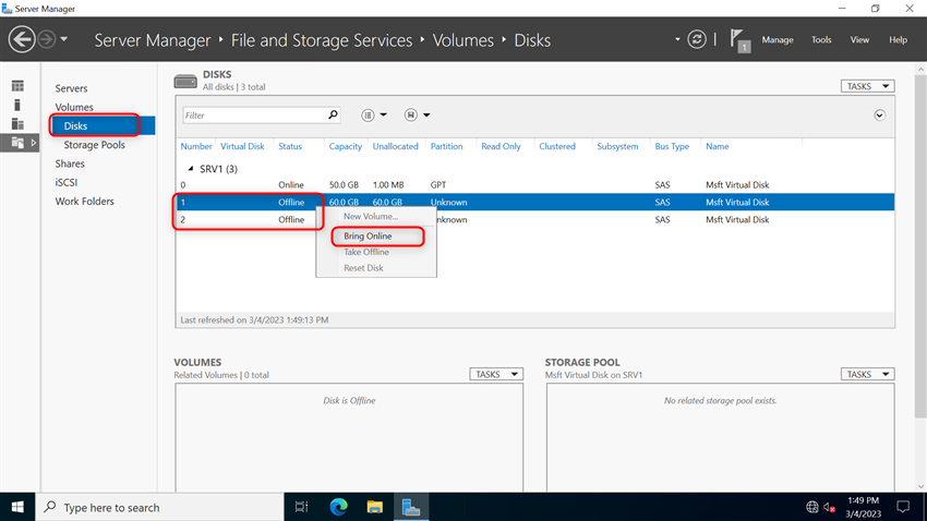 Install And Configure Two Node Failover Cluster