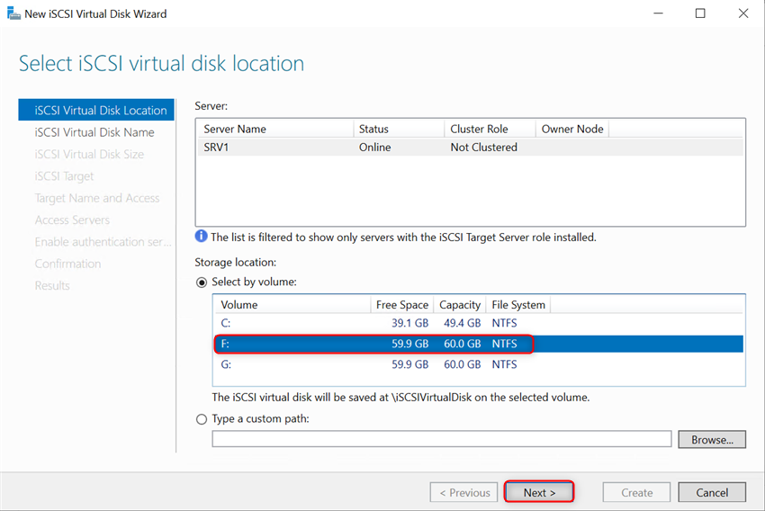 Install And Configure Two Node Failover Cluster