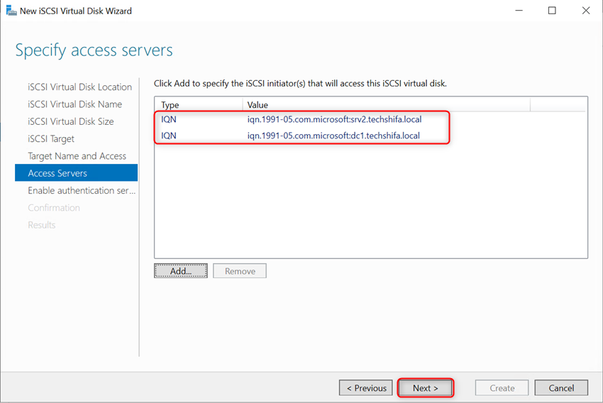 Install And Configure Two Node Failover Cluster