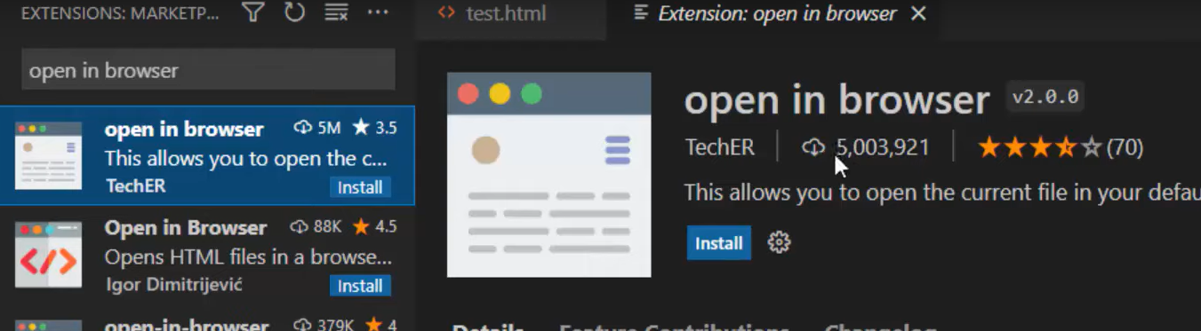 How to Run HTML page in VS Code