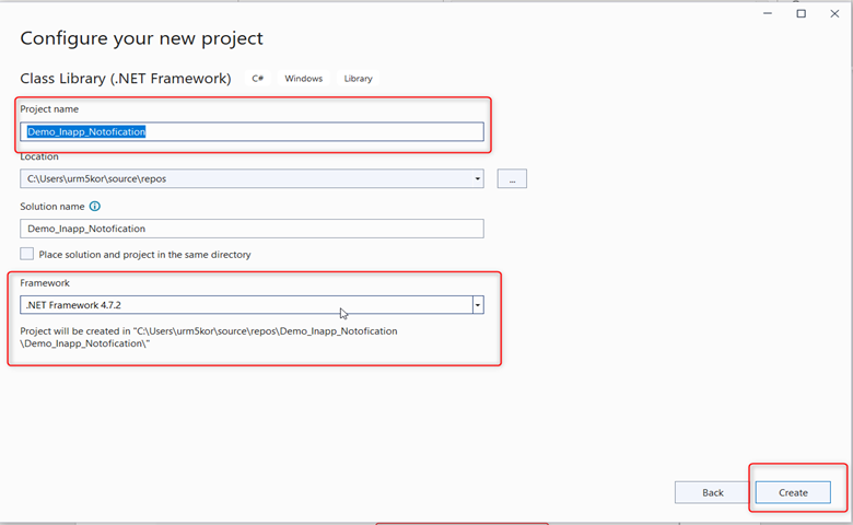 Configure project