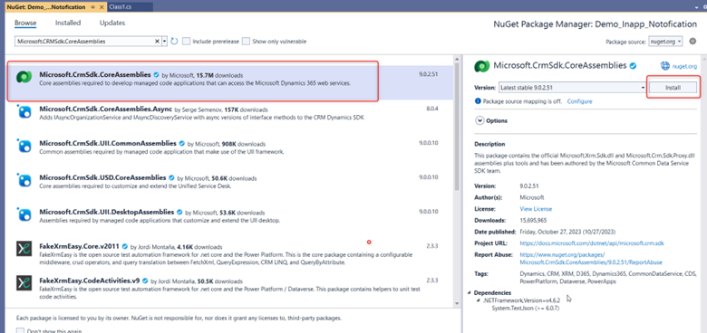 Microsoft CoreAssemblies