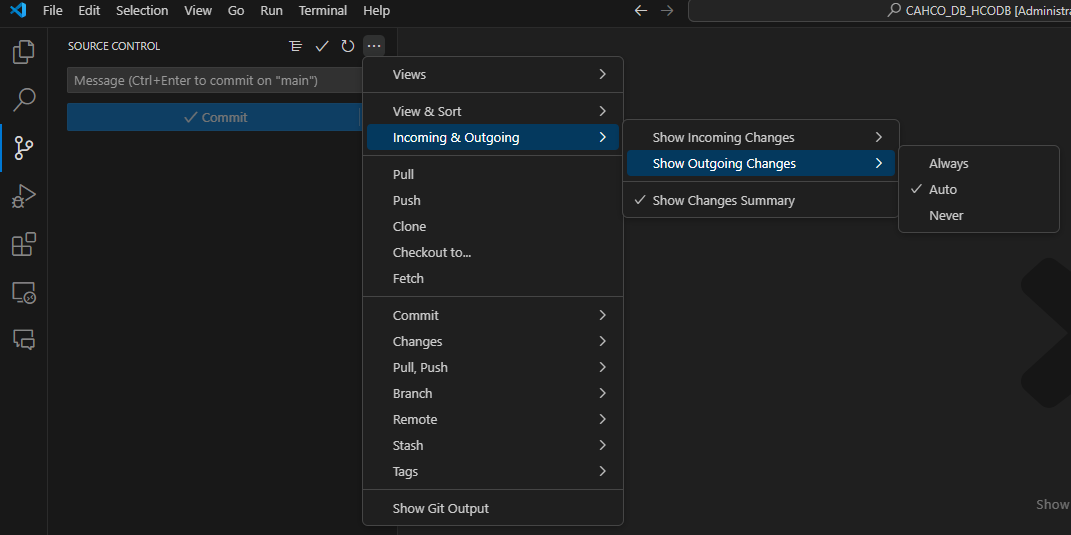 Incoming & Outcoming