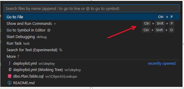 Show and Run Commands