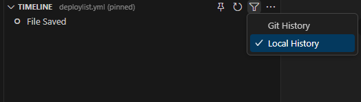Two types of  timelines - Local history