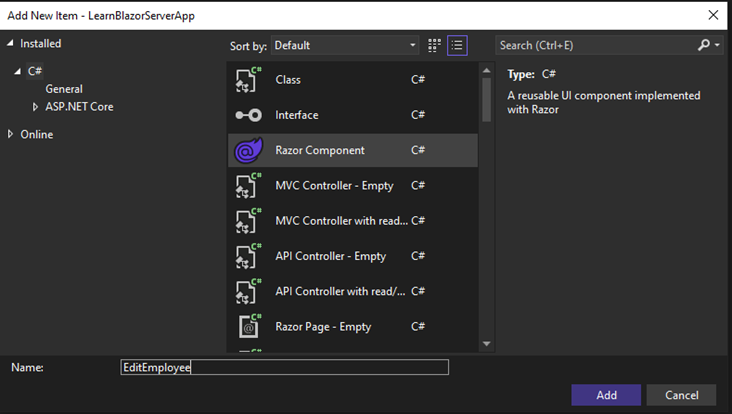 Understanding CRUD Operation in Blazor