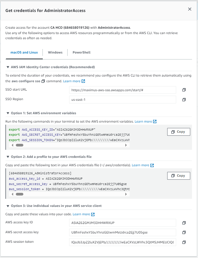 Administration Access