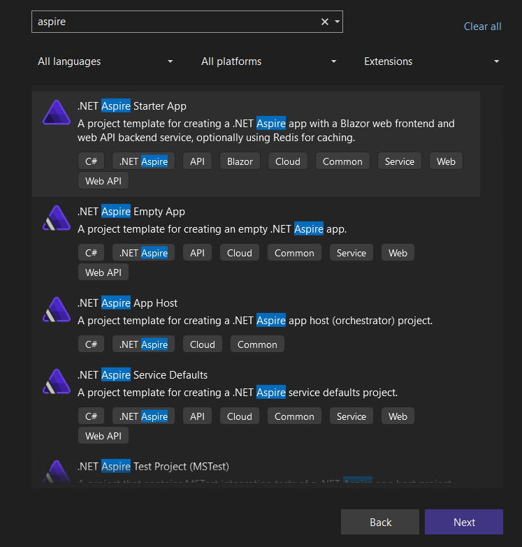 .NET Aspire New Features