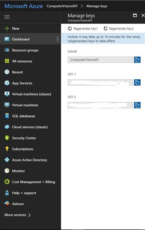 Microsoft Cognitive Services 