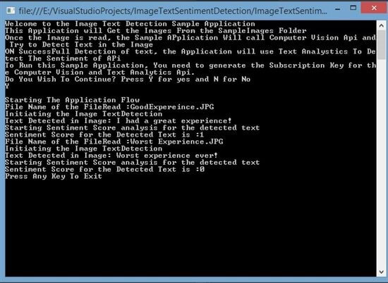Microsoft Cognitive Services 