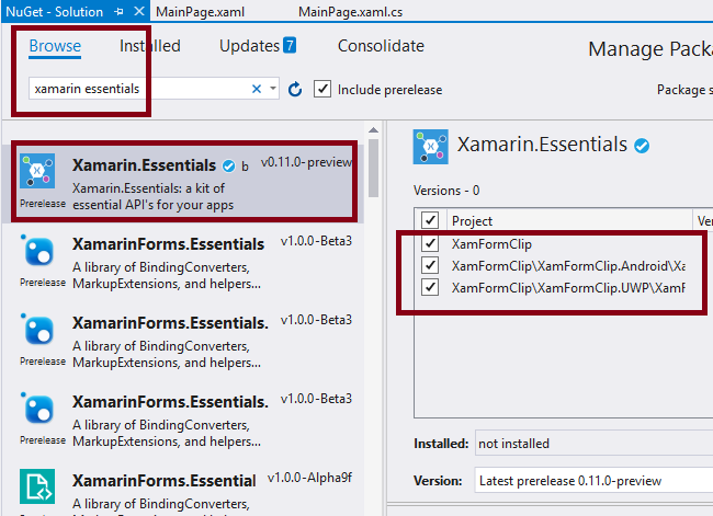 How To Use Clipboard In Xamarin Forms Application Using Xamarin Essentials For Android And UWP