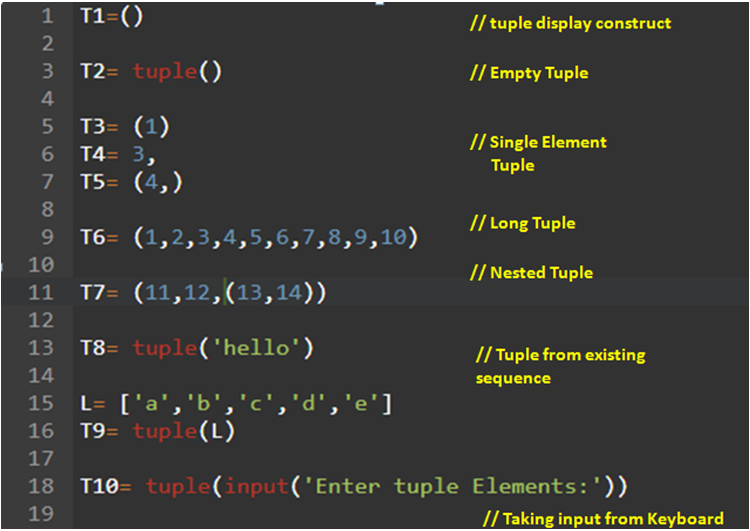 python assign tuple element