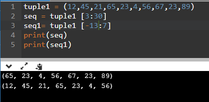 Understanding Tuples In Python