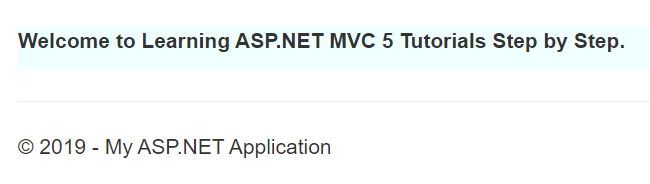 HTML Helpers In ASP.NET MVC 5