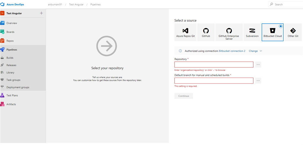 Setup A CI/CD Pipeline For Deploying Your Angular Application To Azure And Bitbucket