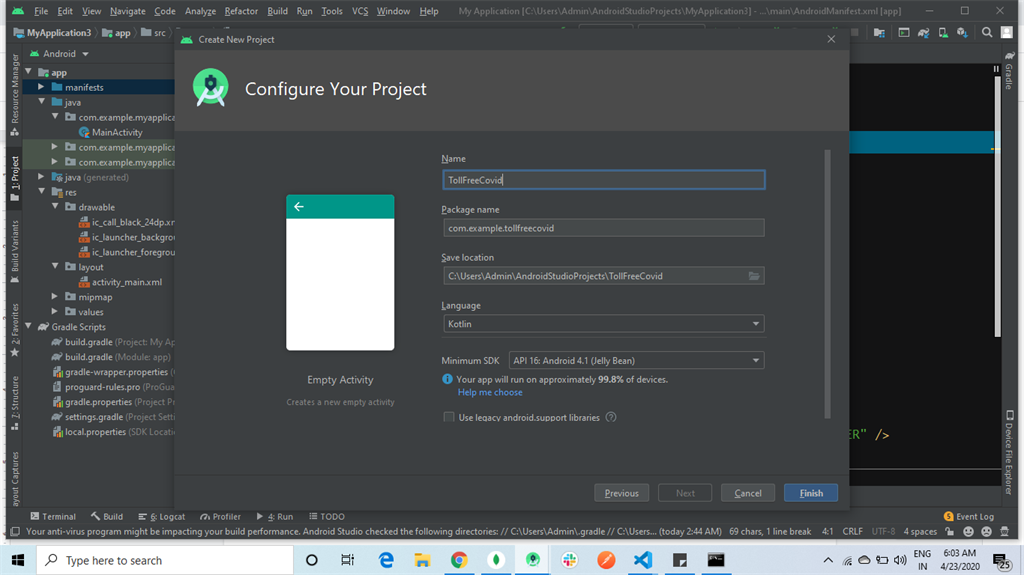 How‌ ‌To‌ C‌reate A Toll Free Calling Application Like Covid-19 Customer Care Using Kotlin‌