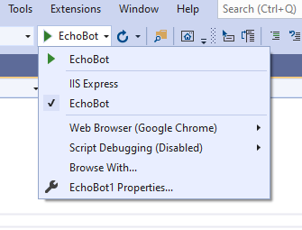 Design And Develop A Greeting Bot using Microsoft Bot Framework On VS2019 Community Version