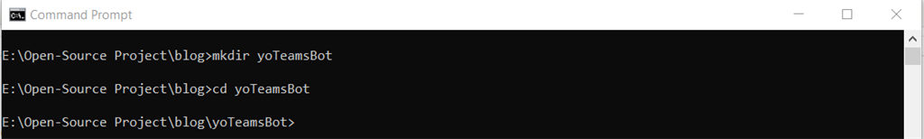 How To Setup Enviornment For Yeoman Teams Generator