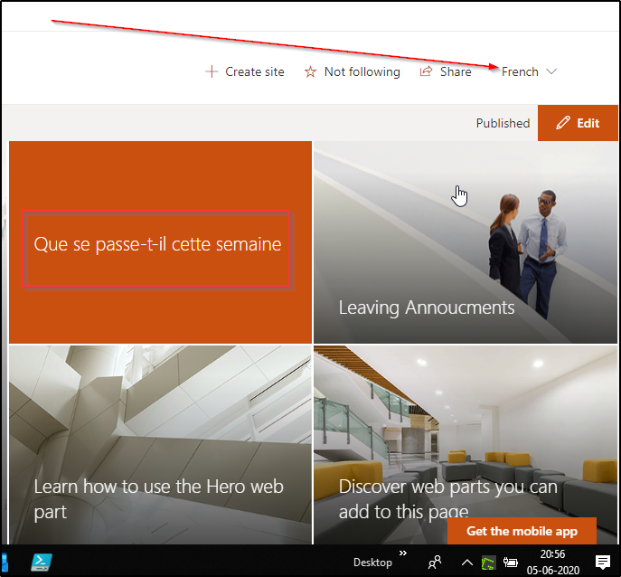 Multilingual Feature In SharePoint Modern Sites