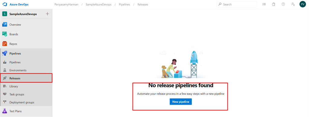 CI/CD Implementation For Simple Web Application Using Azure DevOps