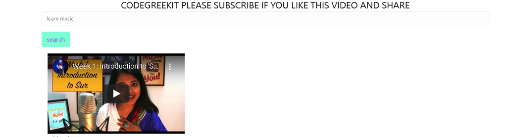 How To Implement Youtube Video Search Using Youtube Data API V3 In WordPress Website