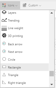 Flyer Menu In PowerApps