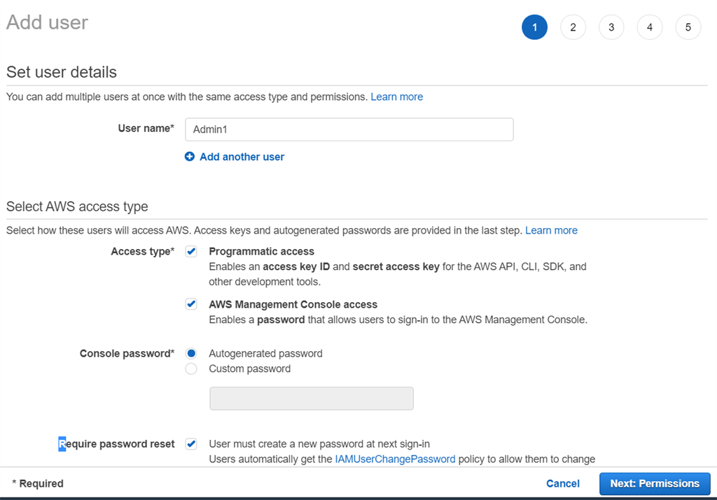 Set Up An IAM User And The Alert For Budget In AWS