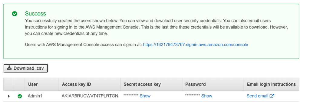 Set Up An IAM User And The Alert For Budget In AWS