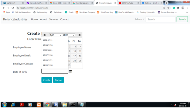 Django CRUD And User Authentication With Django Class Based View And Using PostgreSQL Database Server