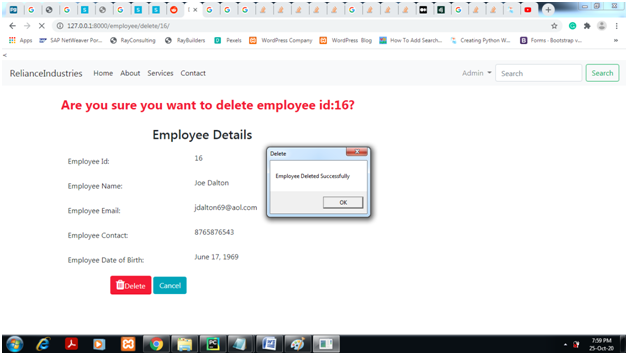 Django CRUD And User Authentication With Django Class Based View And Using PostgreSQL Database Server