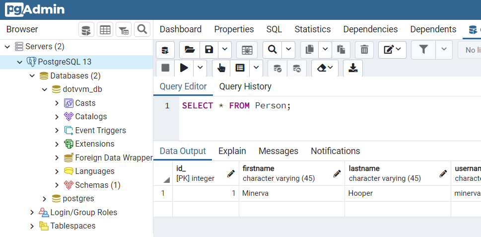 Developing Web Applications With ASP.NET Core, DotVVM, And PostgreSQL