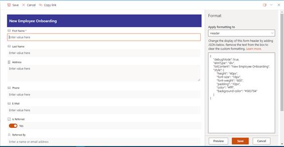 Finally, SharePoint received Form Formatting!