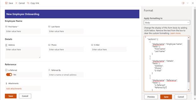 Finally, SharePoint received Form Formatting!