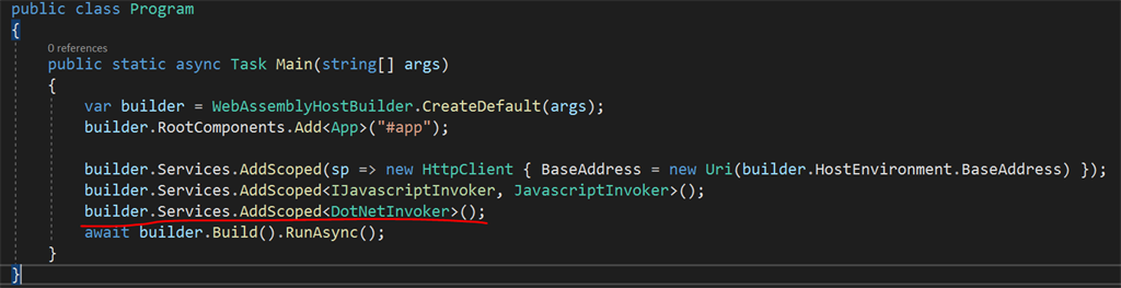.Net 5 Blazor WASM - Calling JavaScript From C# And Vice Versa