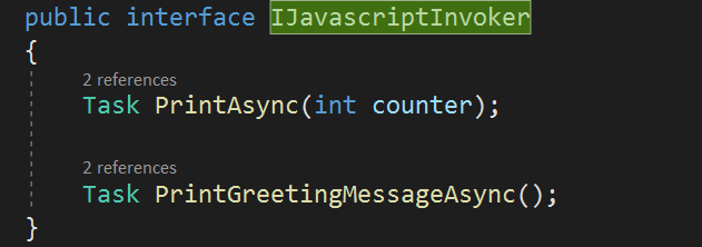 .Net 5 Blazor WASM - Calling JavaScript From C# And Vice Versa