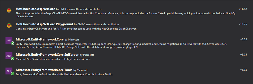 Building GraphQL API With .Net 5 - EF Core And Hot Chocolate
