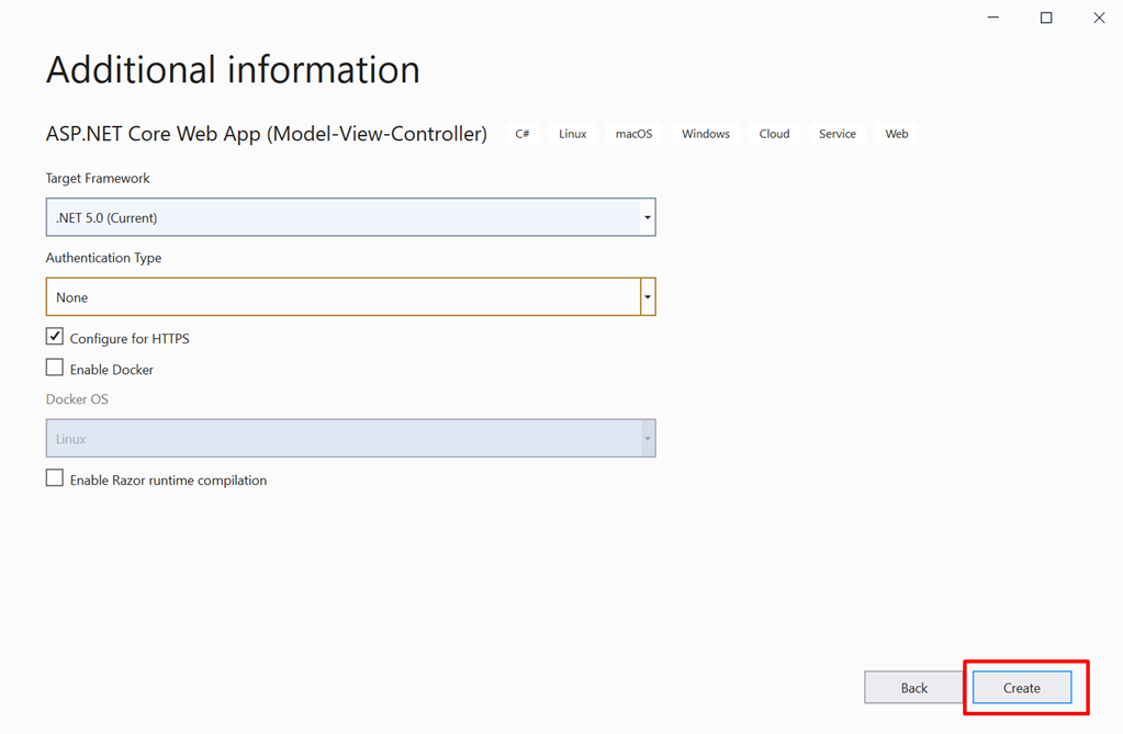.Net Core 5 DropDownList