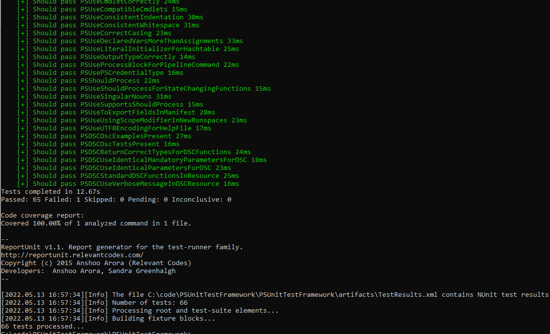 Test Coverage For PowerShell Scripts With Pester