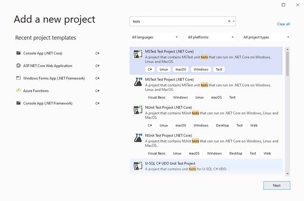 Test Driven Development In Visual Studio 2019