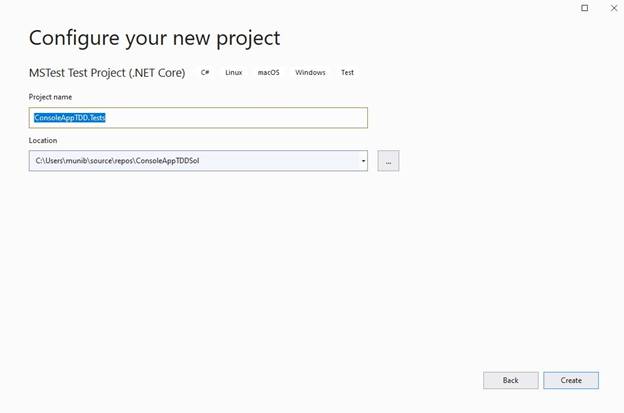 Test Driven Development In Visual Studio 2019